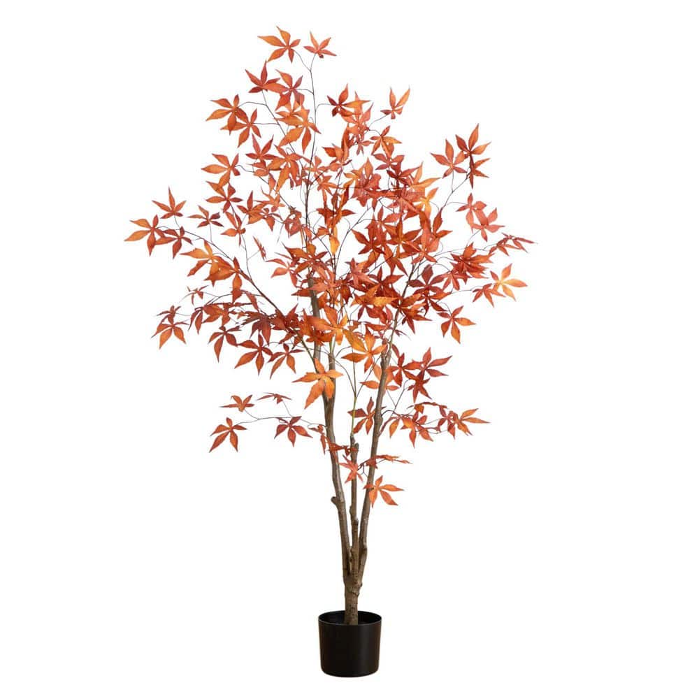 5 ft. Autumn Japanese Maple Artificial Fall Tree