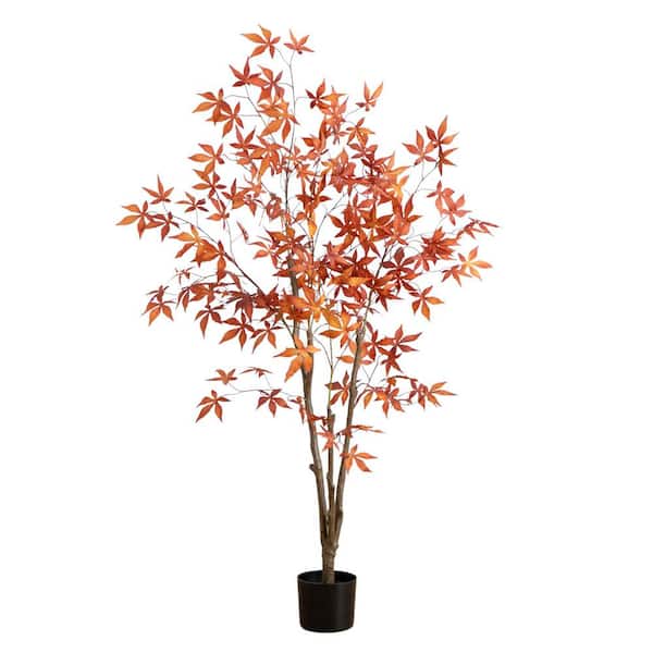 5 ft. Autumn Japanese Maple Artificial Fall Tree