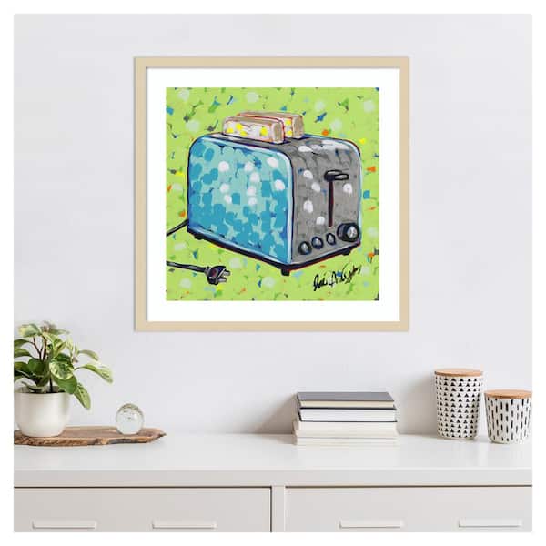 Amanti Art Kitchen Sketch Toaster by Jodi Augustine 25 in. W x 25