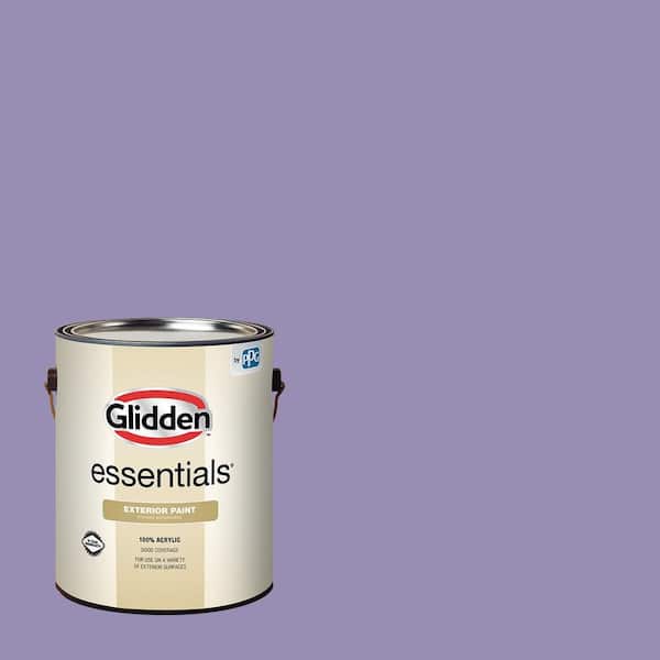 Glidden Essentials 1 gal. PPG1175-5 French Violet Flat/Matte