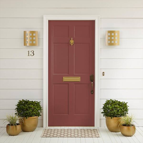 BEHR PREMIUM 1 qt. #160F-7 Burnished Mahogany Semi-Gloss Enamel