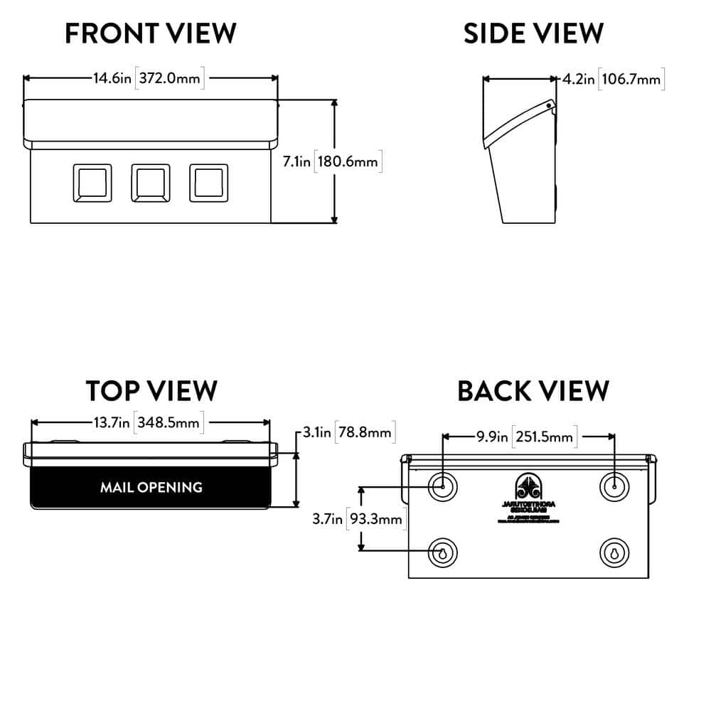 https://images.thdstatic.com/productImages/5c73587c-f584-53bd-afa1-c764e56ddbd0/svn/whites-architectural-mailboxes-wall-mount-mailboxes-2689w-10-40_1000.jpg