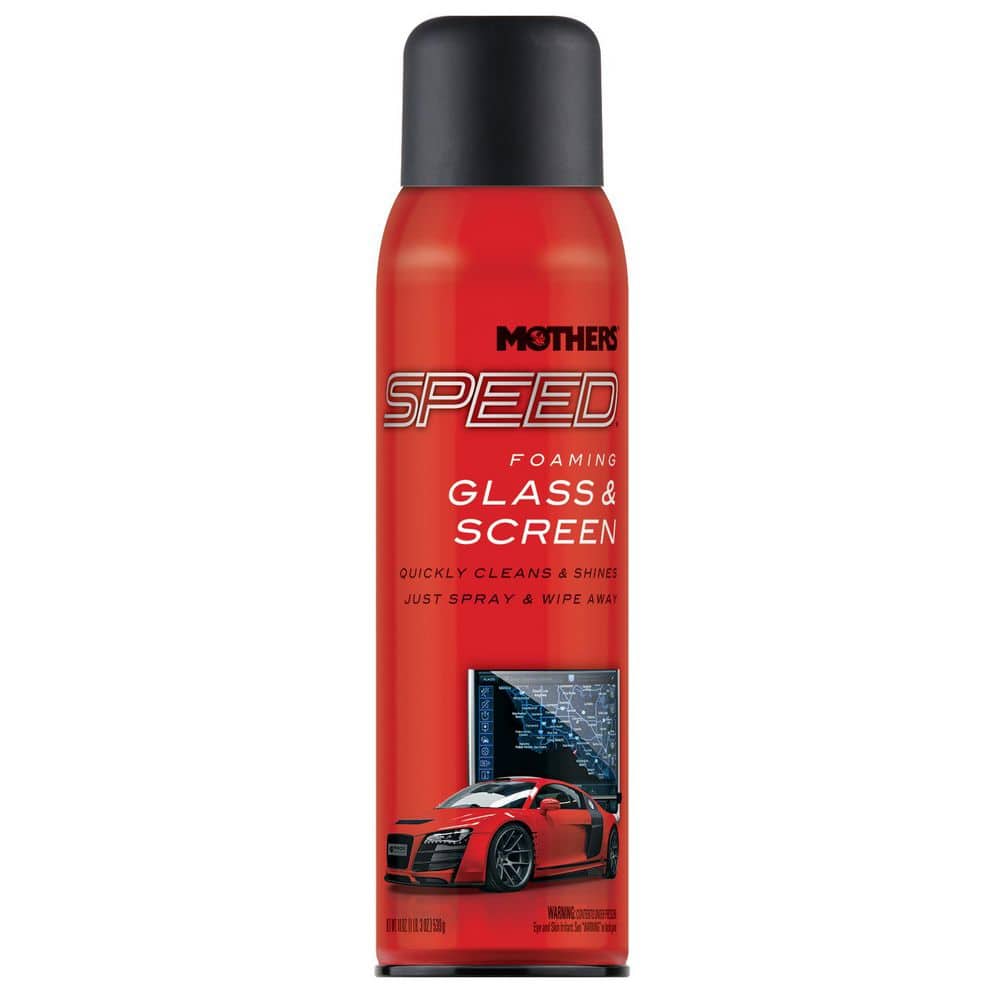 MOTHERS 19 oz. Speed Foaming Glass and Screen Cleaner Spray