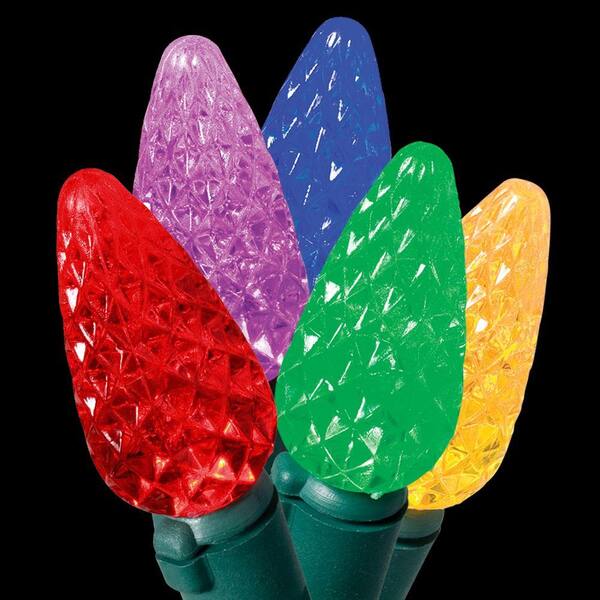 GE Energy Smart 50-Light LED Multi-Color C5 Light Set