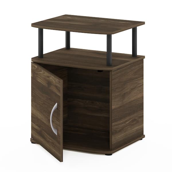 Furinno 2 15114bkw end table 2025 black wood