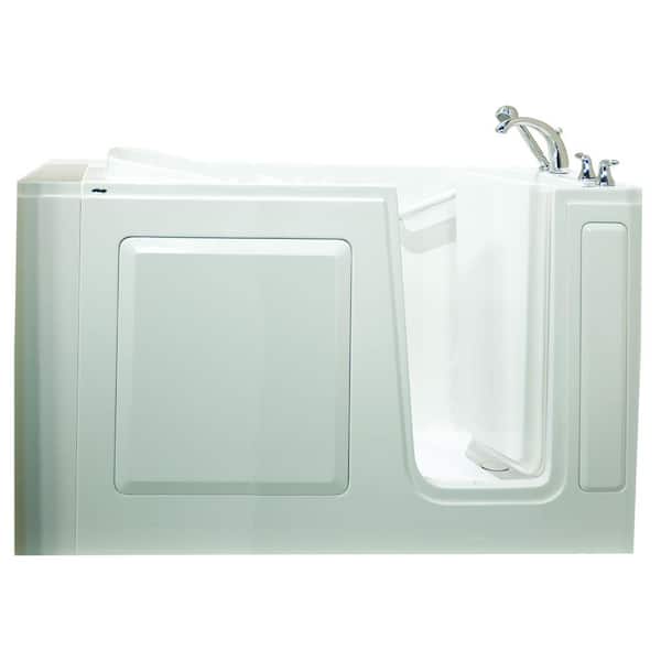 Safety Tubs Value Series 51 in. x 31 in. Walk-In Whirlpool Tub in White