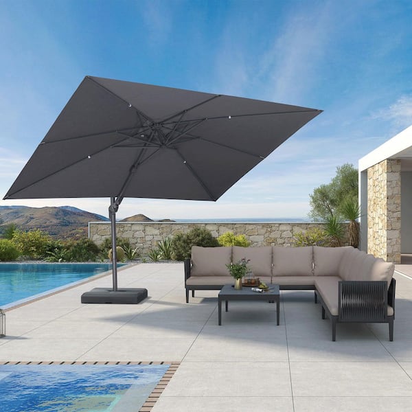 graphite cantilever patio umbrellas FIM C-Series 10.5' Hexagon Umbrella Since its launch in 2013 Jardinico-JCP40140-SS-5404-13 Foot Octagon Sidepost Umbrella