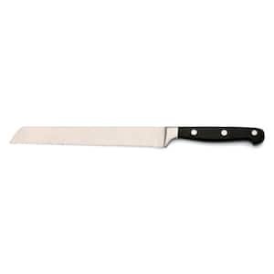 Essentials 8 in. Triple Riveted Full Stainless Steel Tang Bread Knife