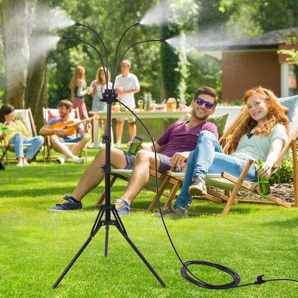 Oyezvary 5.25 ft. Adjustable Stainless Steel Standing Misters with