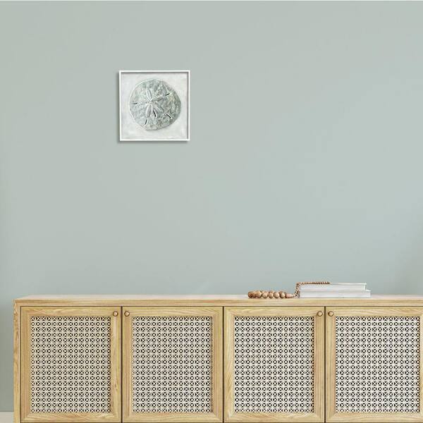 The Stupell Home Decor Collection Sand Dollar Seashell Design by Erica  Christopher Framed Nature Art Print 12 in. x 12 in. aq-861_wfr_12x12 - The  Home Depot