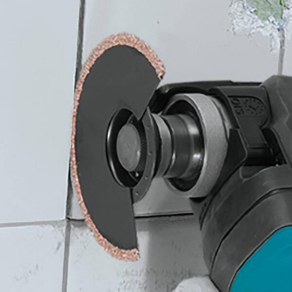 Makita 3-1/4 Inch Starlock Grout Removal Blade - Tungsten Carbide Oscillating Tool Blade