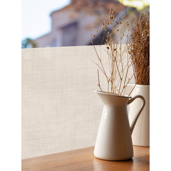 23.5 in. W x 41.5 in. L Fog Privacy Window Film