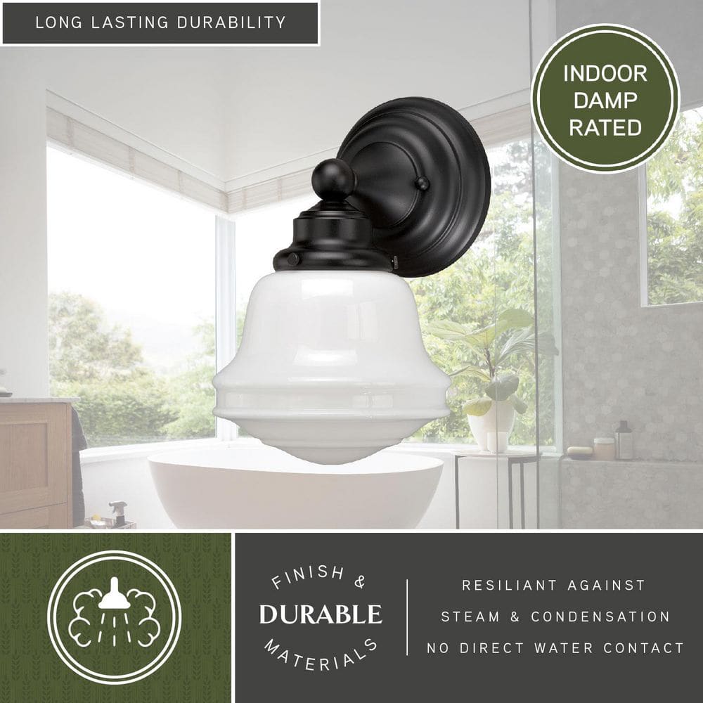 Huntley Bronze 10.5" Mid-Century Modern Vanity Light