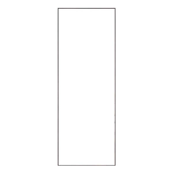 22 in. W x 65 in. H Rectangular Plastic Framed Wall Mount or Floor ...