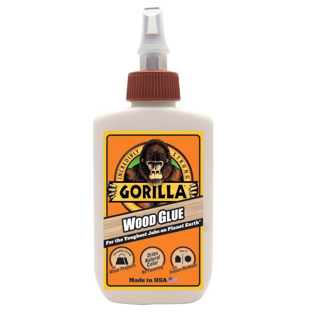 Gorilla 4 fl. oz. Wood Glue/Epoxy 62020 - The Home Depot