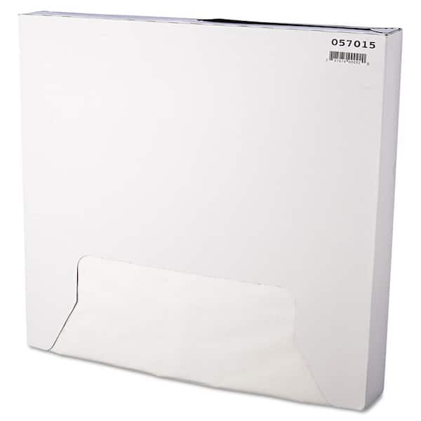 Bagcraft Grease-Resistant Paper Wraps and Liners, 15 x 16, White (3000-Pack)