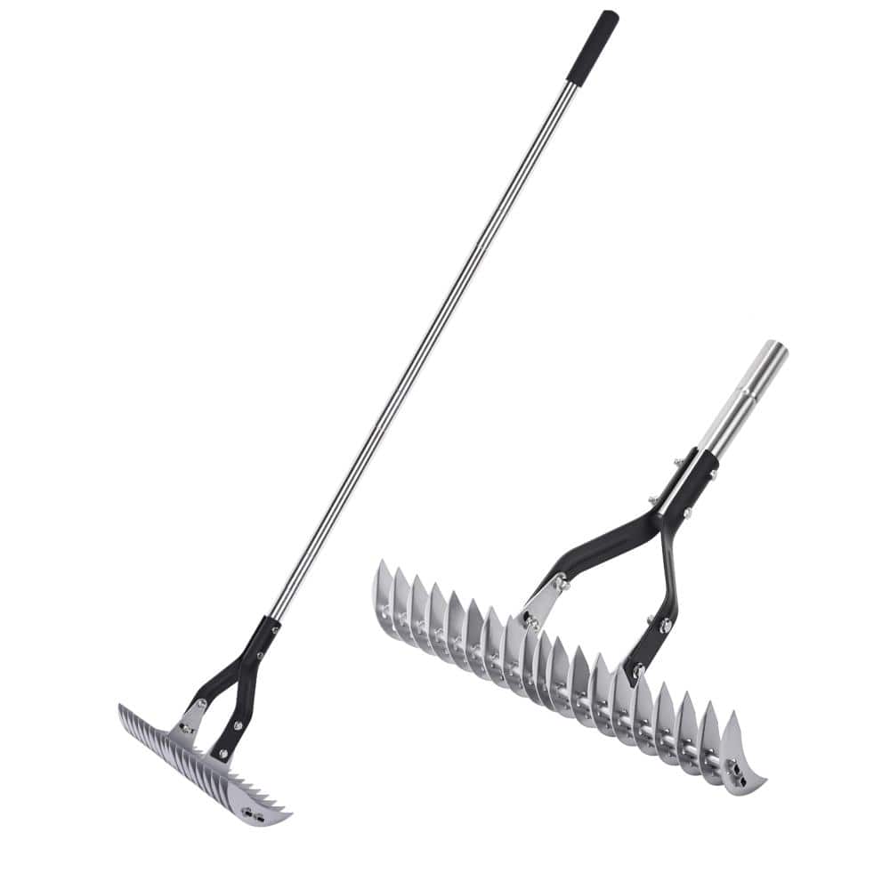 58.5 in. Thatch Rake Heavy Duty Steel Head Black 1-Piece price history on PriceWatchPro