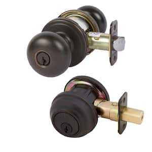 Tuscany Bronze Grade 2 Aubryn Combo Door Knob