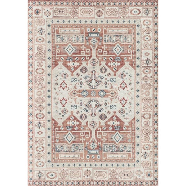 Gabriel Sangria Koti Orange 8 ft. x 10 ft. Area Rug