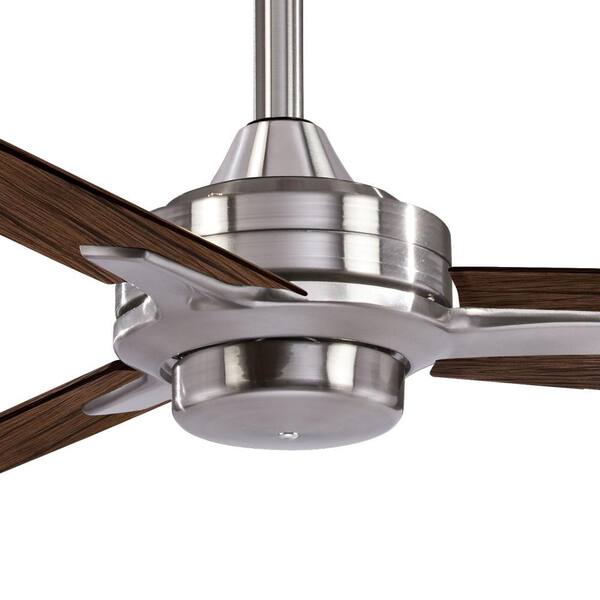 Brushed Nickel Minka Aire F727-BN/MM Rudolph 52" 3 Blade Ceiling Fan 