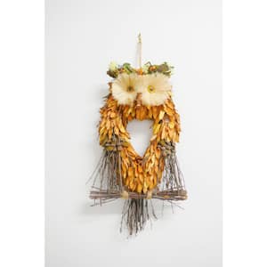 Decorative Owl Wreath