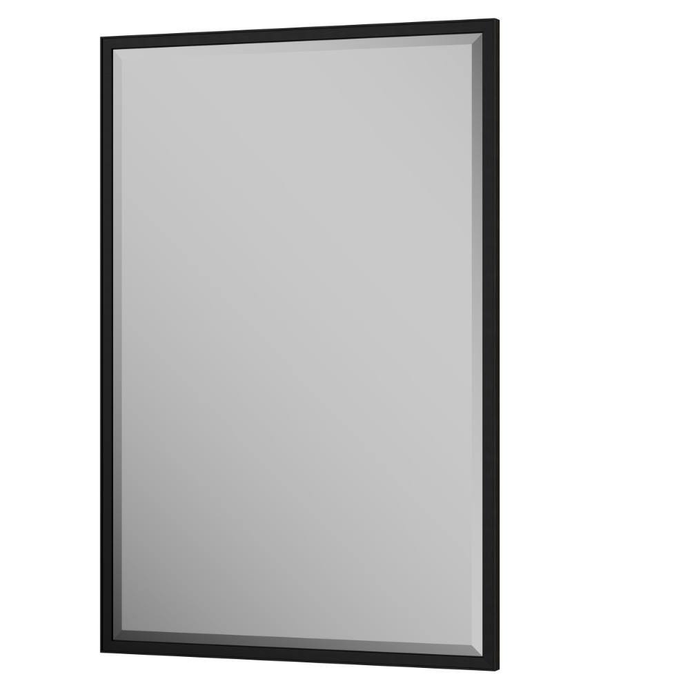 55 in. W x 30 in. H Framed Rectangular Black Mirrors for Bathroom Wall Beveled Mirror Bathroom Vanity Mirror price history on PriceWatchPro