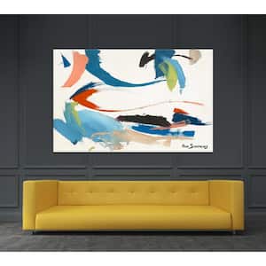 54 in. x 84 in. "Untitled" by Ron Simpkins Printed Framed Canvas Wall Art