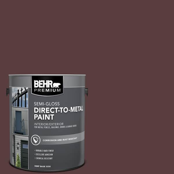 1 gal. #PPU1-02 Divine Wine Semi-Gloss Direct to Metal Interior/Exterior Paint