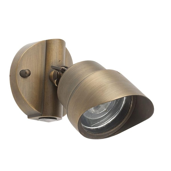 Best Quality Lighting 1-Light Antique Bronze Die Cast Brass Wall Mount