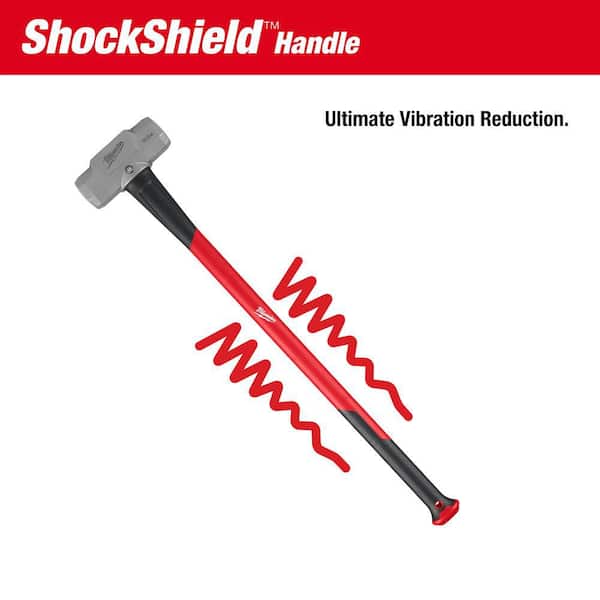 Milwaukee 10 lb. Sledge Hammer with 36 in. Fiberglass Handle 48-22
