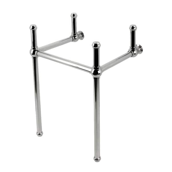 Kingston Brass Fauceture Brass Console Sink Leg in Polished Nickel