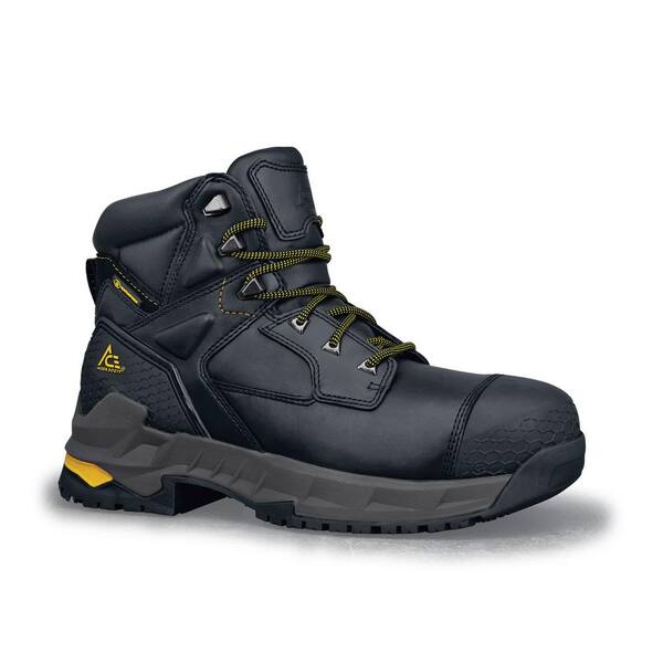 black slip resistant boots
