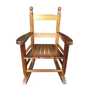 Anky Oak Wood Children's Outdoor Rocking Chair