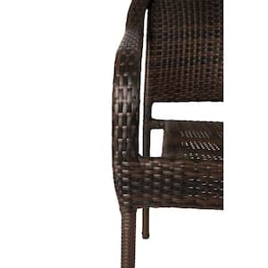 Rhodos Stacking Wicker Outdoor Dining Chair 4-Chairs Included