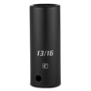 1/2 in. Drive 13/16 in. 6-Point SAE Deep Impact Socket