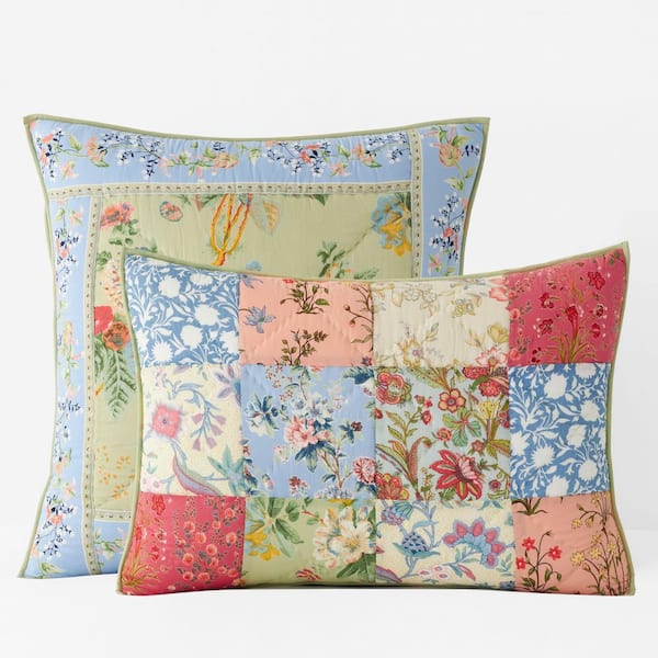 Company Cotton Faelynn Patchwork Quilt Sham