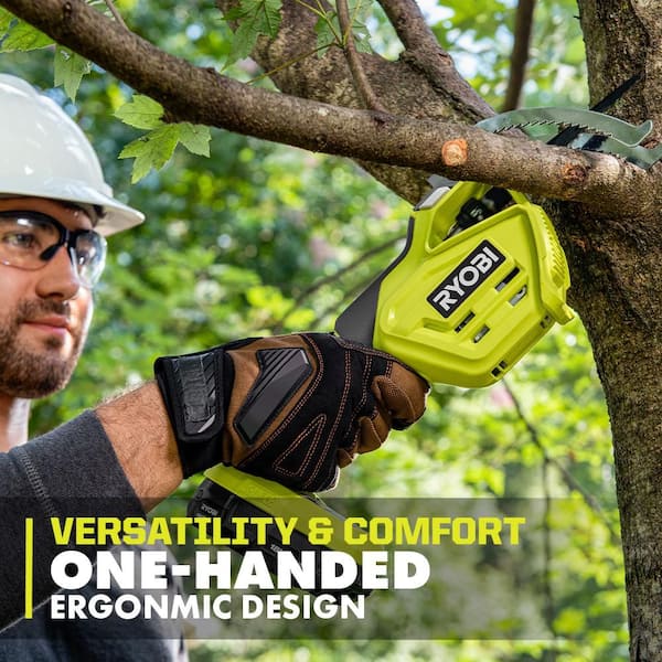 RYOBI ONE+ 18V Cordless Pruner and Reciprocating Saw (2-Tool