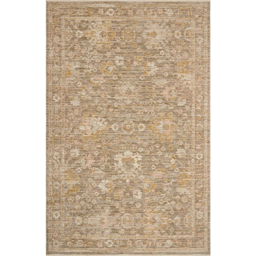 Elora Bark / Spice 5 ft. x 7 ft. 6 in. Traditional Area Rug price history on PriceWatchPro