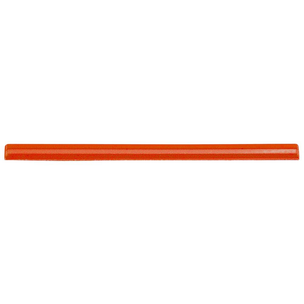 Orion Orange 0.47 in. x 7.87 in. Glazed Terracotta Quarter Round Bullnose Trim price history on PriceWatchPro