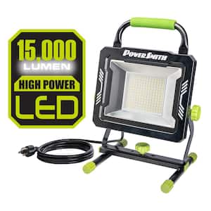 15,000 Lumen Portable LED Work Light with 10 ft. Cord