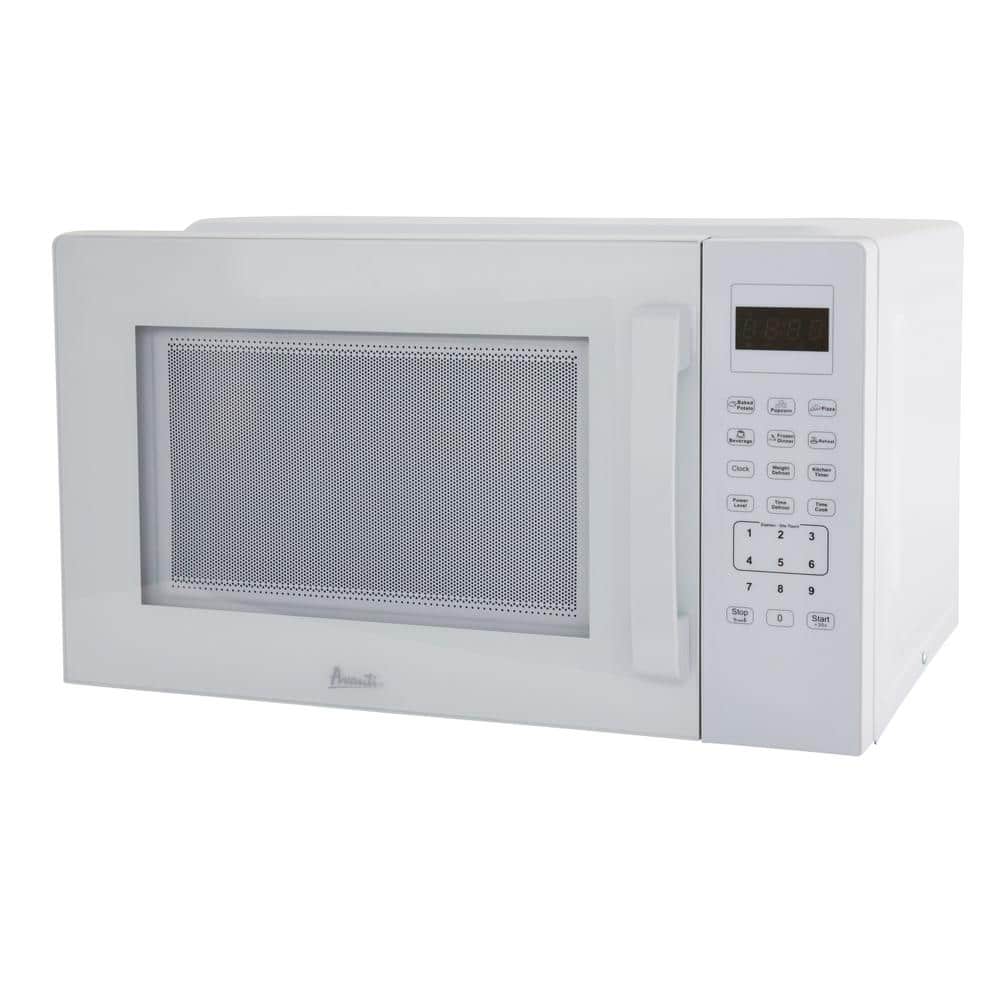 Avanti 1.5 cu ft White Countertop Microwave with Timer