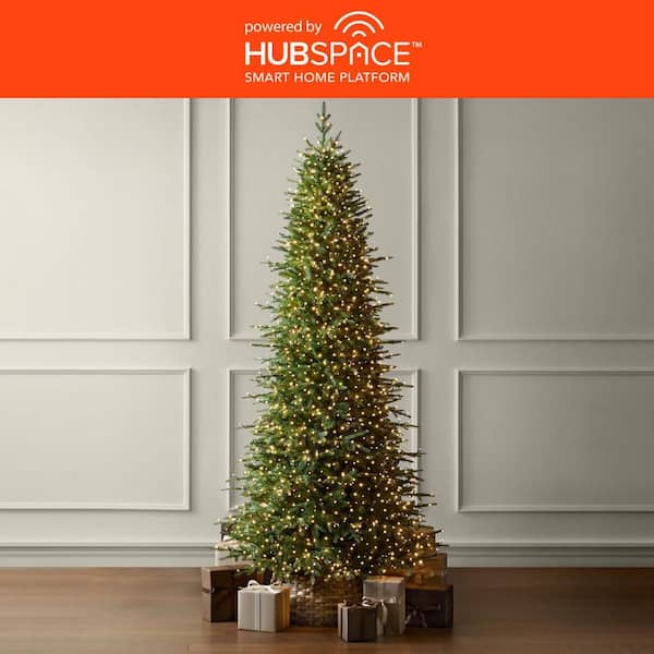 9 ft SMART Grand Duchess Twinkling Balsam Fir Slim LED Pre-Lit Tree