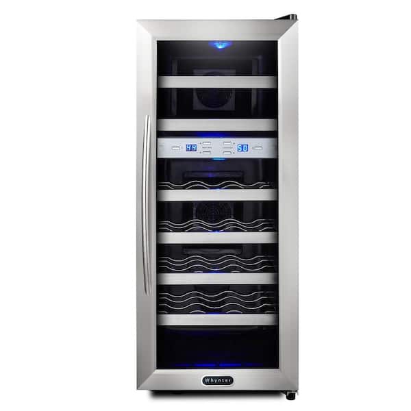 Whynter 21-Bottle Dual Zone Wine Cooler