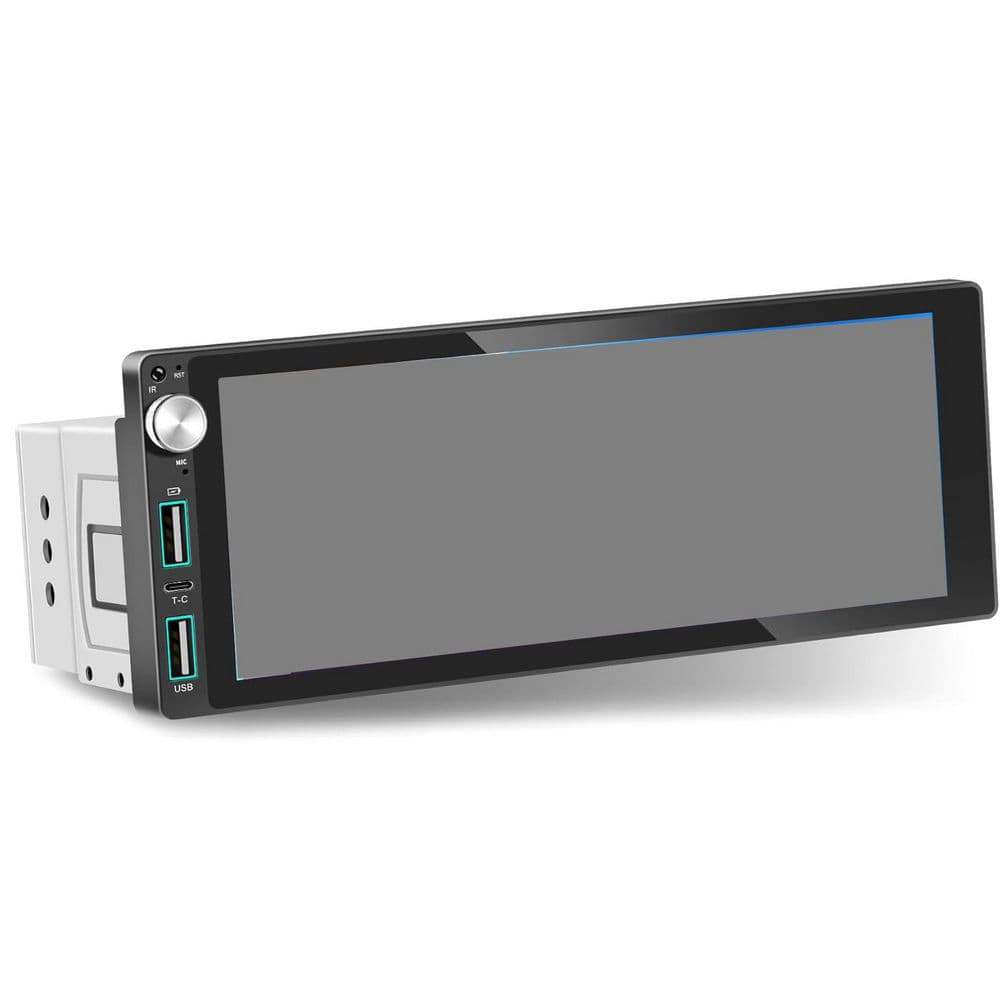 Single Din Car Stereo w/ Apple Carplay Android Auto 6. 9 in. IPS Touch Screen Bluetooth FM AM Mirror Link Backup Camera price history on PriceWatchPro