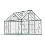 Harmony 6 ft. x 14 ft. Silver/Clear DIY Greenhouse Kit