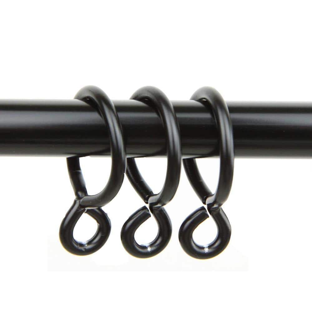 Black Brass Curtain Rings (Set of 10) price history on PriceWatchPro
