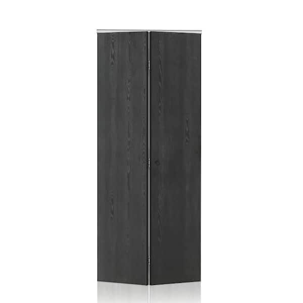 CALHOME 34 in. x 80 in. x 3/4 in. Solid Core Black Composite