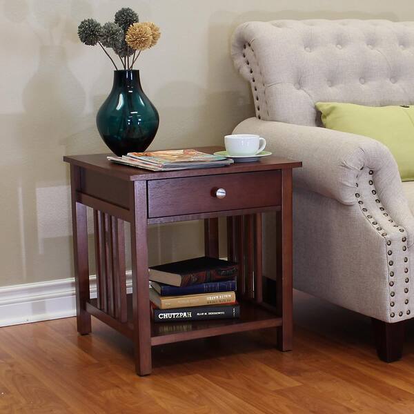 DonnieAnn Hollydale Chestnut End Table
