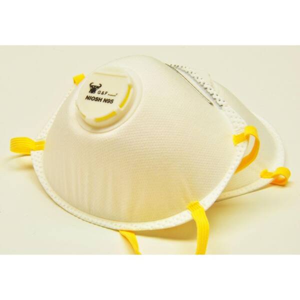 G & F Products Premier Valved Disposable Particulate Respirator