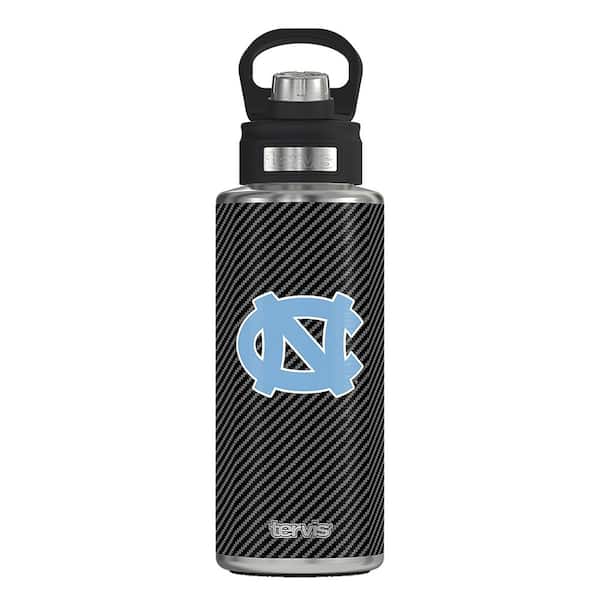 Tervis CL UNV OF NC CFIBER 32 oz. Stainless Steel Wide Mouth Water Bottle Powder Coated Standard Lid